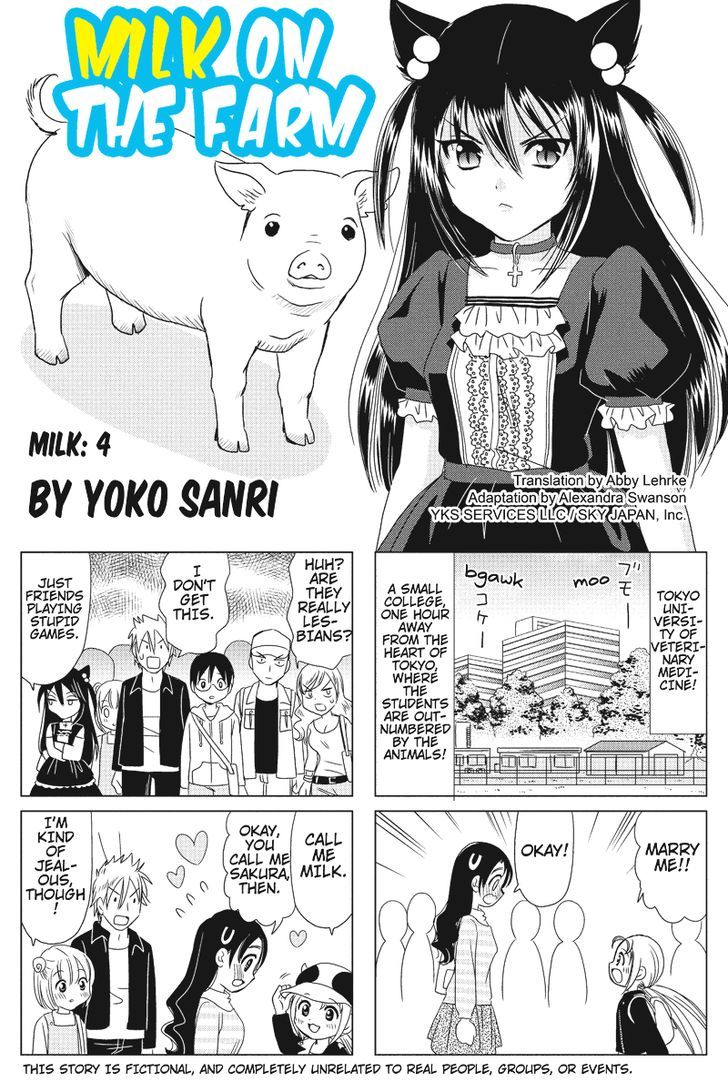 Rakunou Milk! - Chapter 4