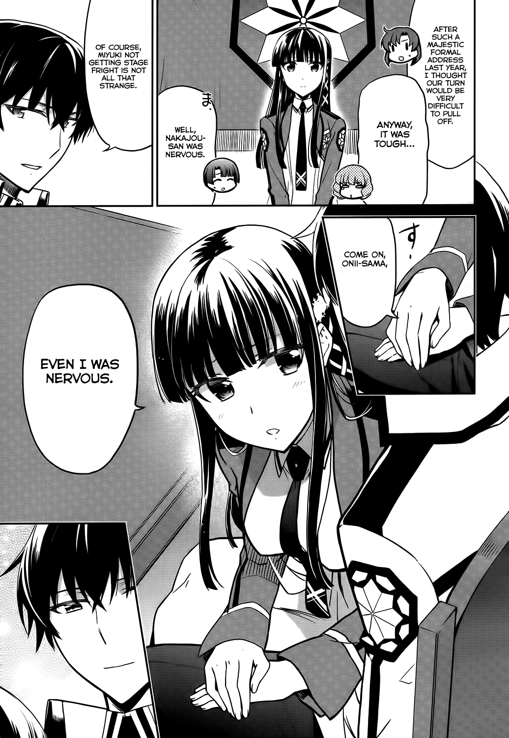 Mahouka Koukou No Rettousei - Double Seven Hen - Vol.1 Chapter 6: Freshman Representative