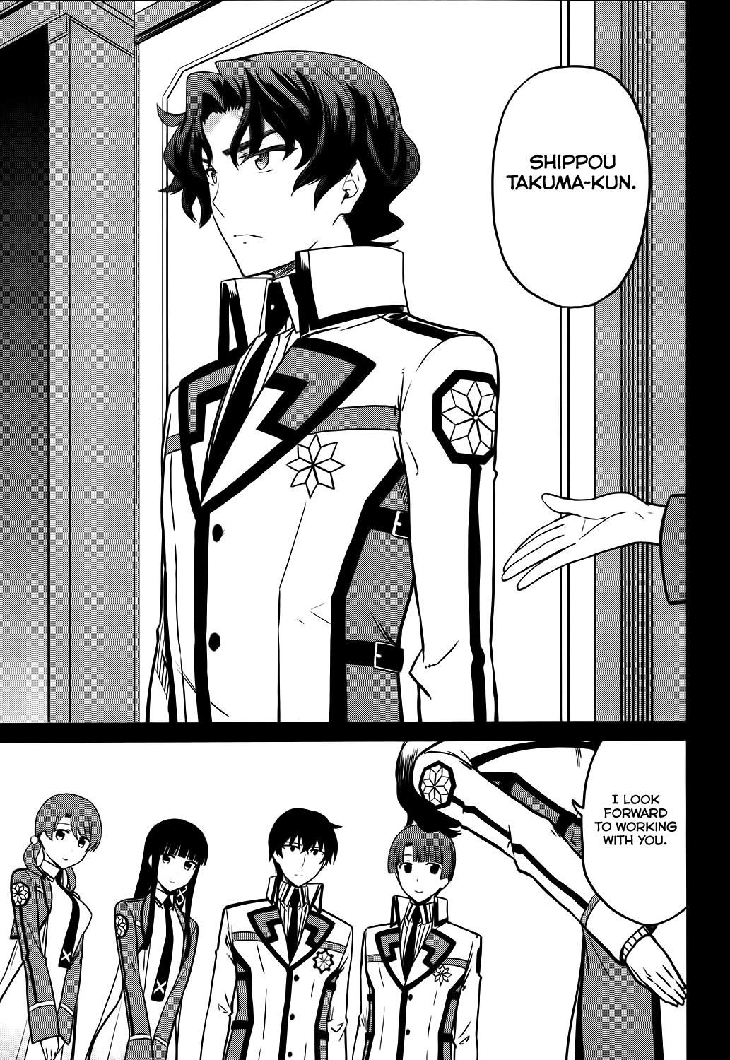 Mahouka Koukou No Rettousei - Double Seven Hen - Vol.1 Chapter 6: Freshman Representative