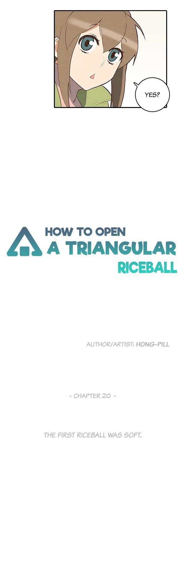 How To Open A Triangular Riceball - Chapter 20