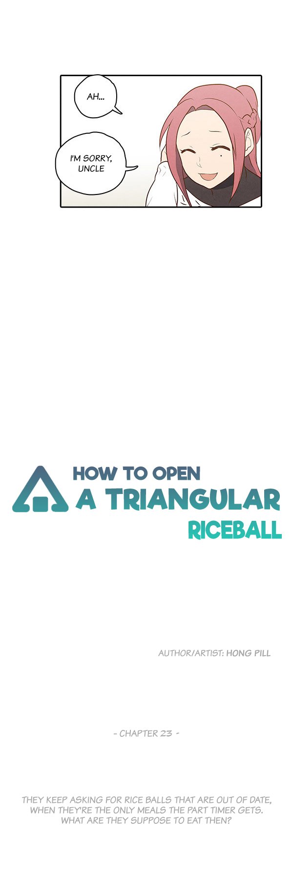 How To Open A Triangular Riceball - Chapter 23