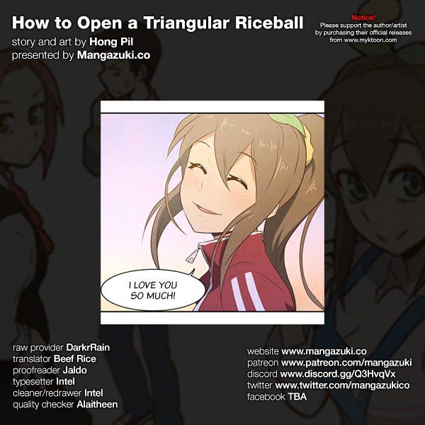 How To Open A Triangular Riceball - Chapter 35 : Wouldn T It Be Better To Regret It After Eating It, Rather Than Regretting Not Eating It.