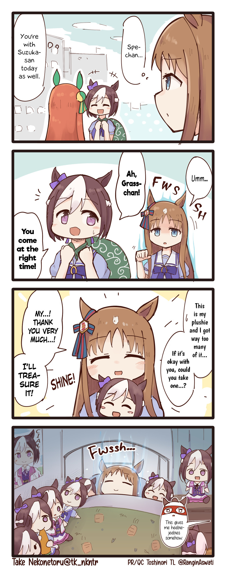 Uma Musume - Break Time - Chapter 8: Grass Who's Looking After Special Week