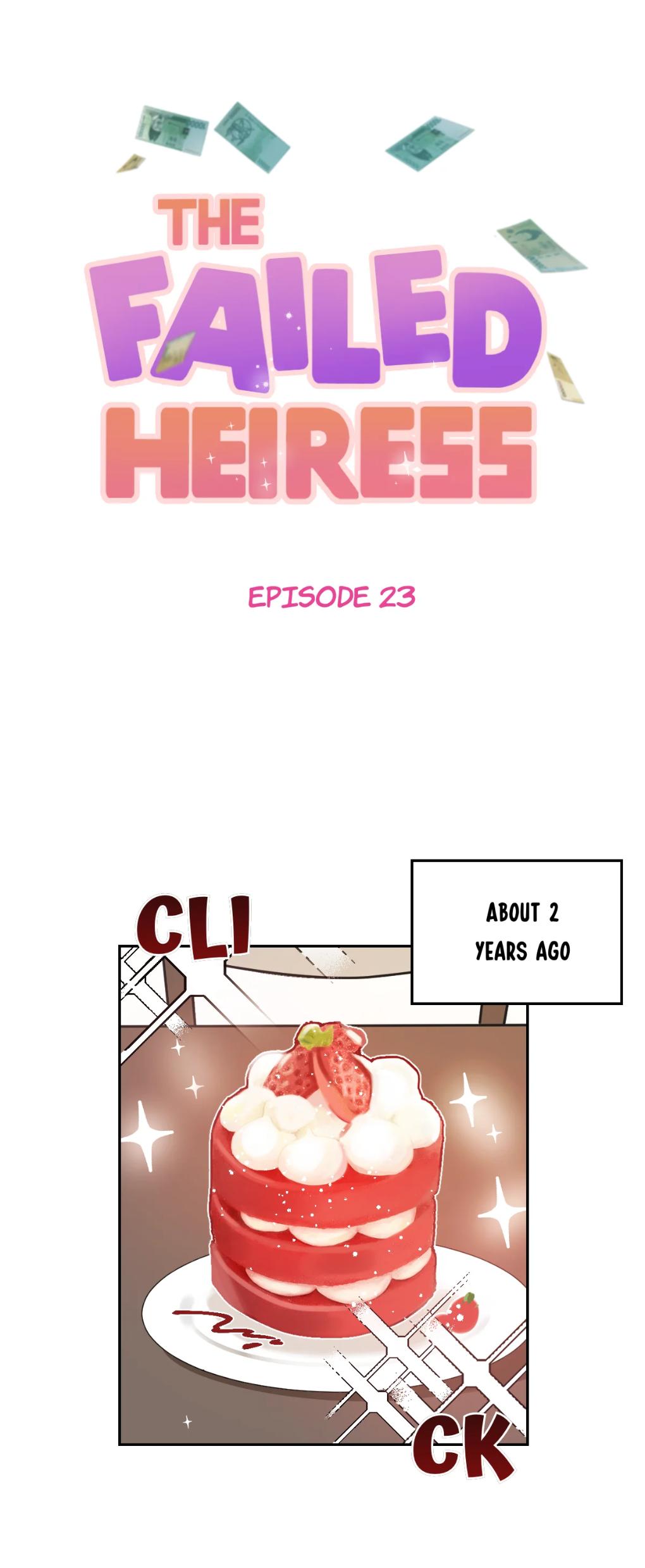 The Failed Heiress - Chapter 23