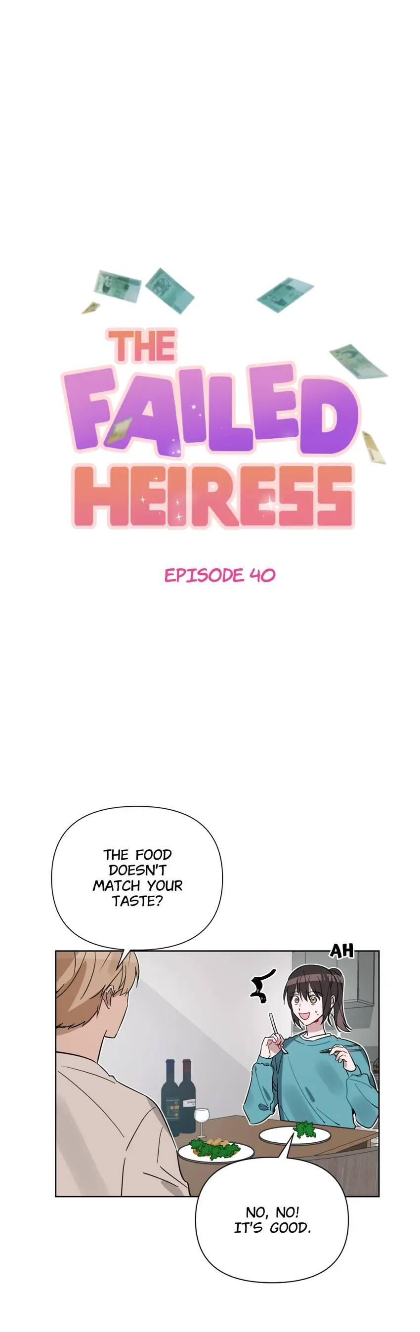 The Failed Heiress - Chapter 40