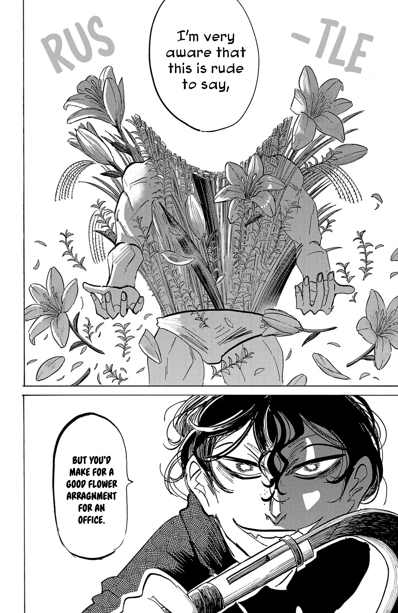 Sanda - Vol.11 Chapter 89: Flower Arrangement For Black Company