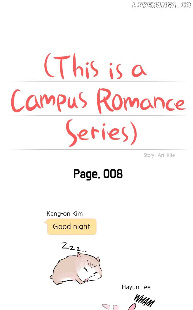 A Campus Romance, I Guess - Chapter 8