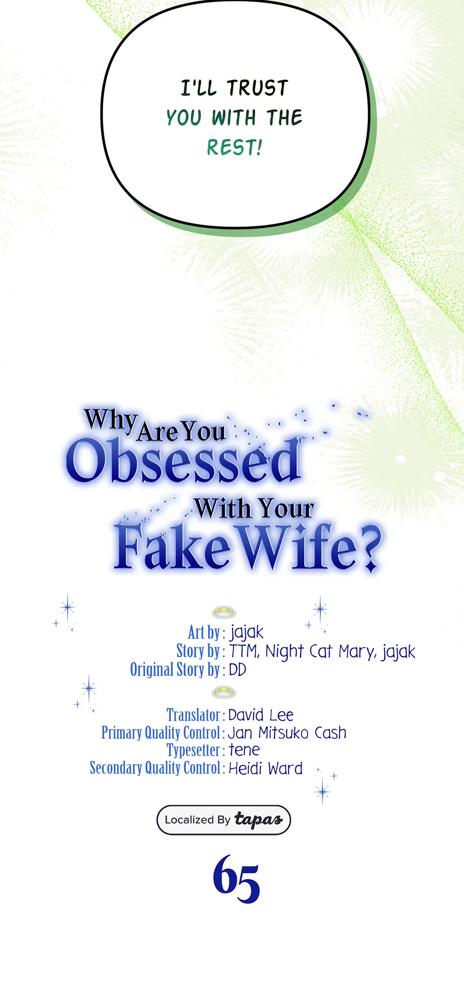 Why Are You Obsessed With Your Fake Wife? - Chapter 66