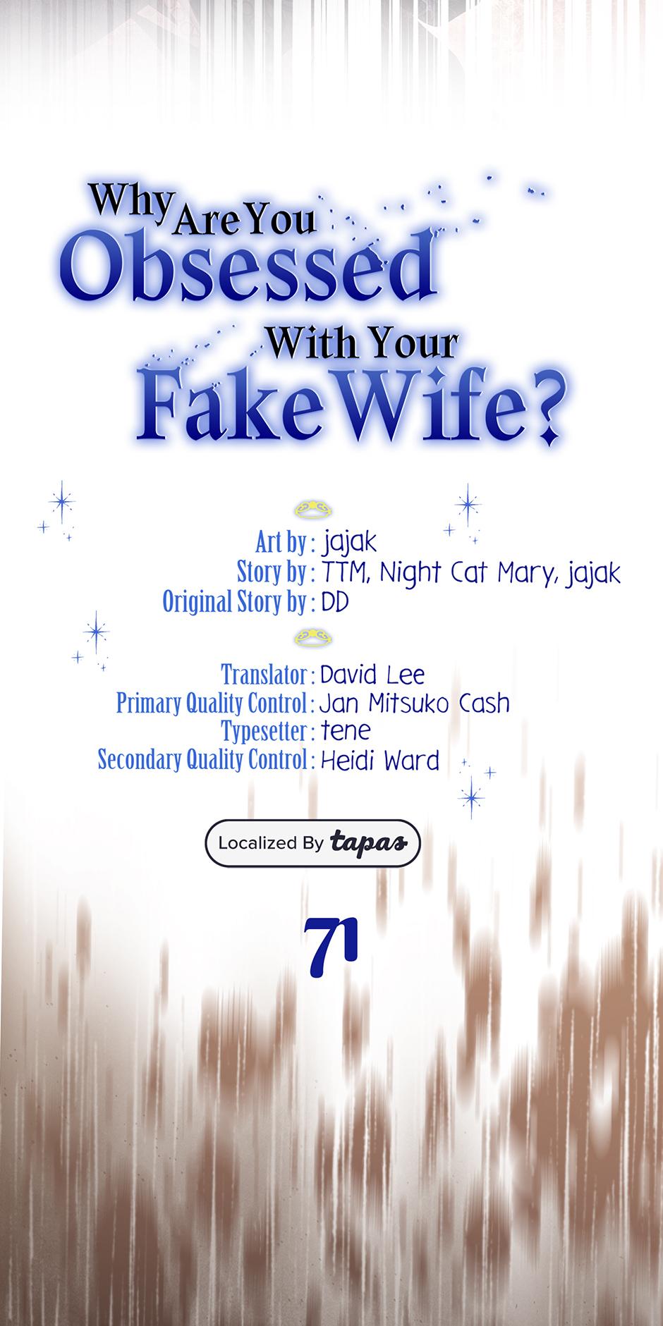 Why Are You Obsessed With Your Fake Wife? - Chapter 71