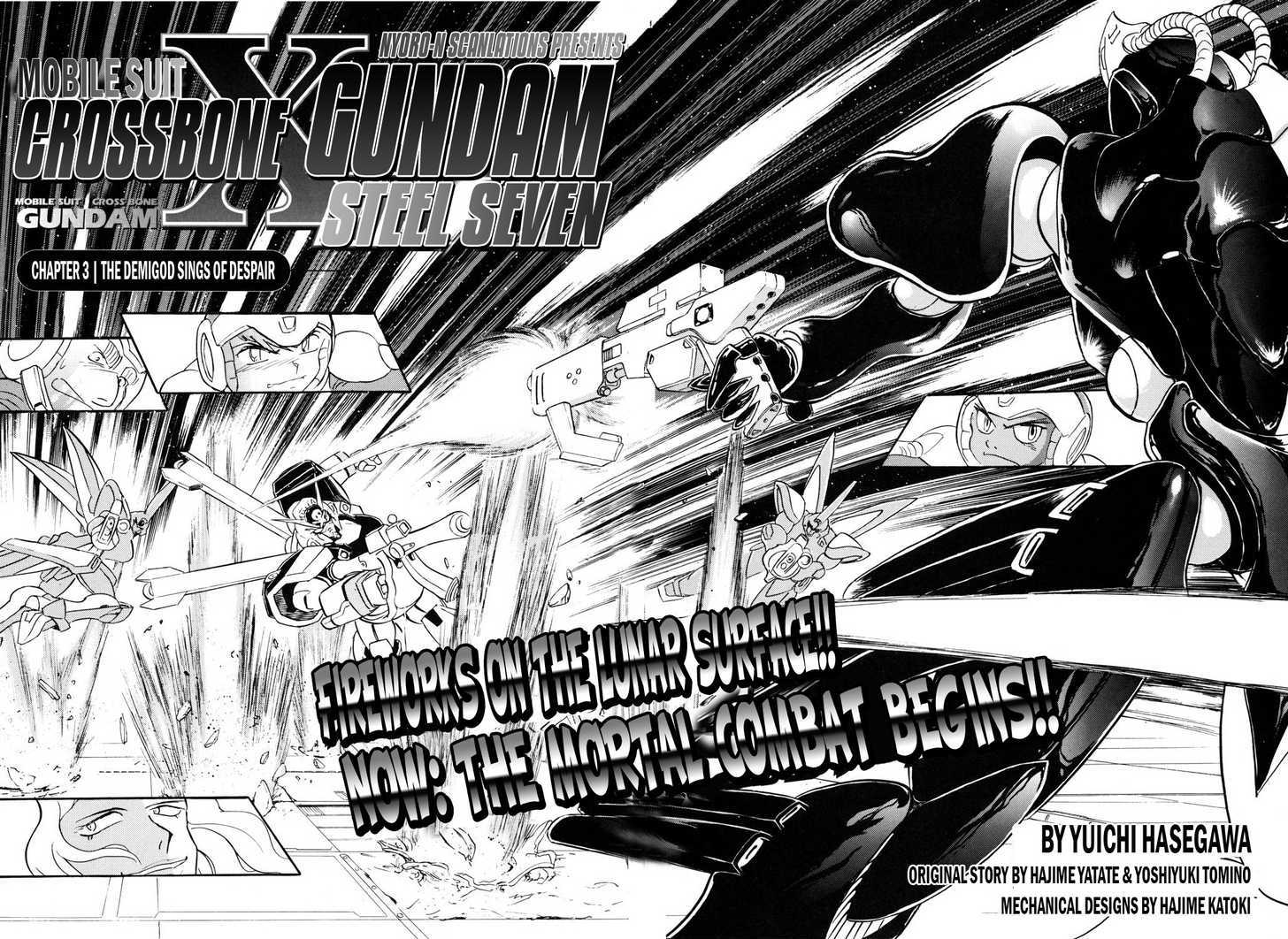 Kidou Senshi Crossbone Gundam Koutetsu No Shichinin - Vol.1 Chapter 3 : The Demigod Sings Of Despair