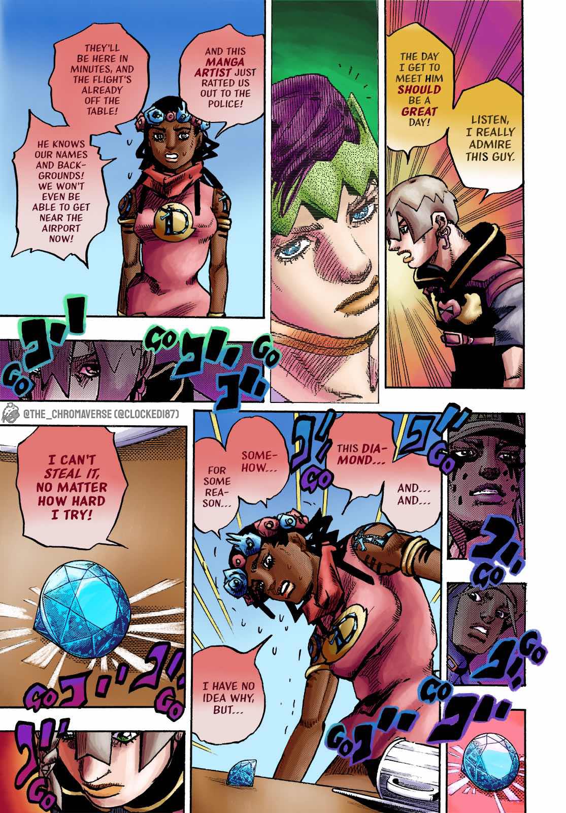 Jojo's Bizarre Adventure Part 9 - The Jojolands (Fan-Colored) - Chapter 5: November Rain