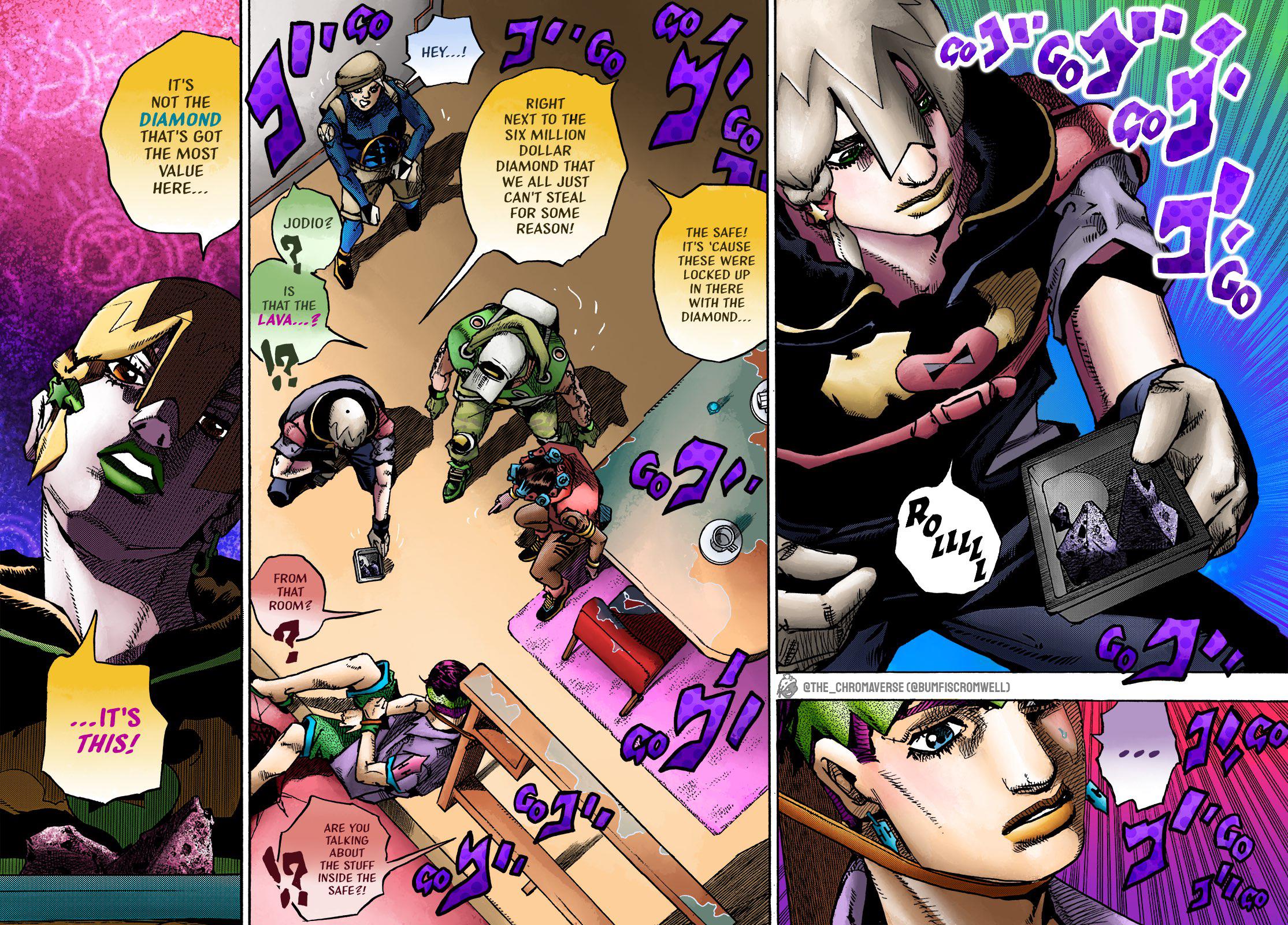 Jojo's Bizarre Adventure Part 9 - The Jojolands (Fan-Colored) - Chapter 5: November Rain