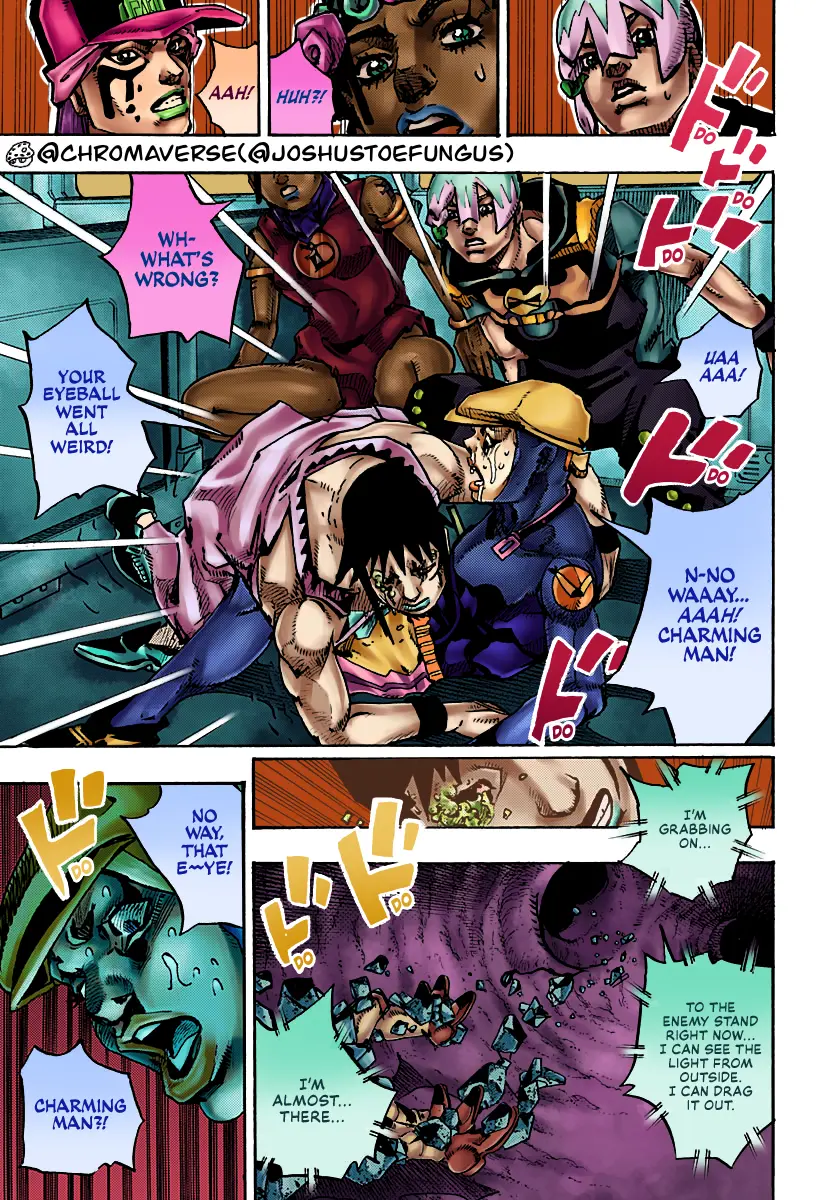 Jojo's Bizarre Adventure Part 9 - The Jojolands (Fan-Colored) - Chapter 15: Big Mouth Strikes Again