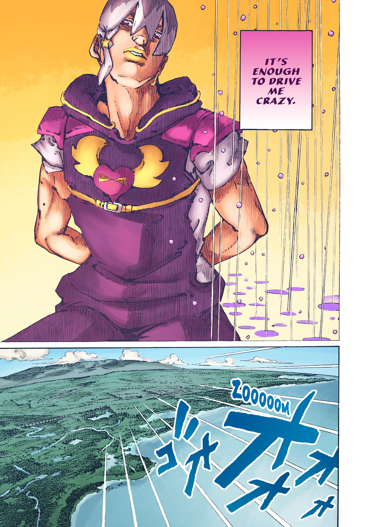 Jojo's Bizarre Adventure Part 9 - The Jojolands (Fan-Colored) - Chapter 2: The Japanese Person On Hawai’i Island