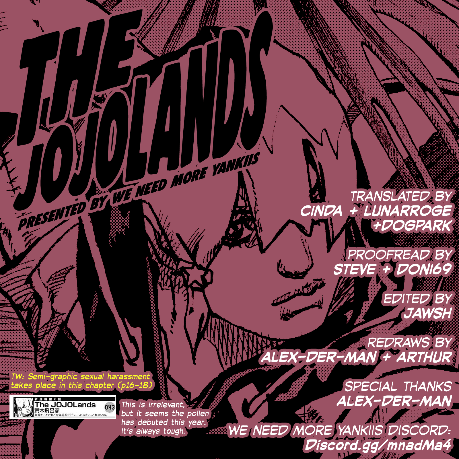 Jojo's Bizarre Adventure Part 9 - The Jojolands (Fan-Colored) - Chapter 2: The Japanese Person On Hawai’i Island