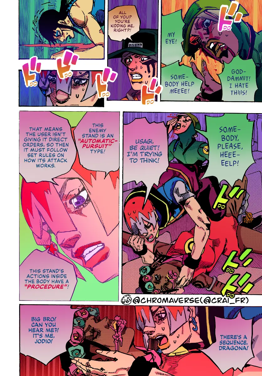 Jojo's Bizarre Adventure Part 9 - The Jojolands (Fan-Colored) - Chapter 16: That Girl's Bags Groove, Part 1