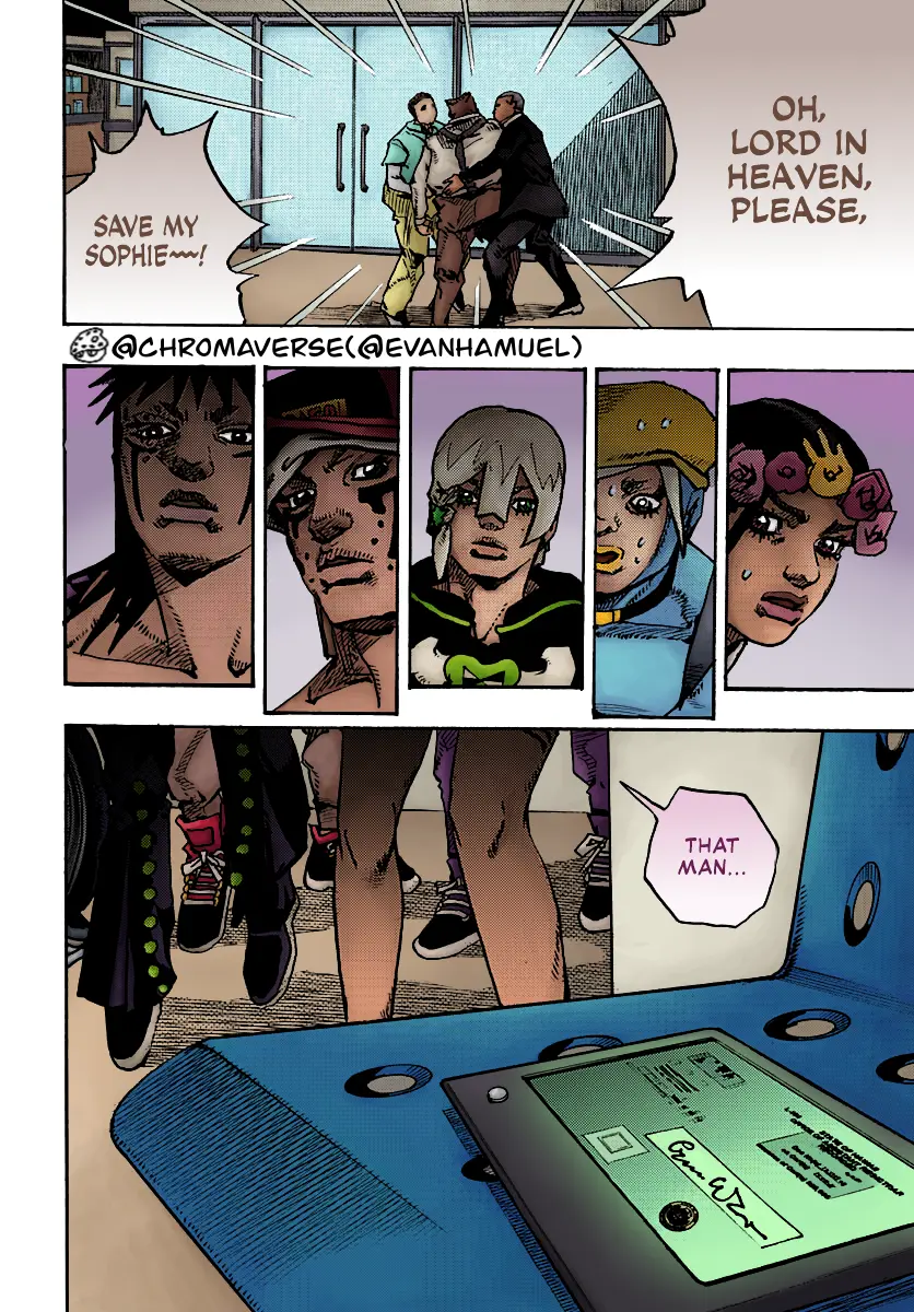 Jojo's Bizarre Adventure Part 9 - The Jojolands (Fan-Colored) - Chapter 16: That Girl's Bags Groove, Part 1