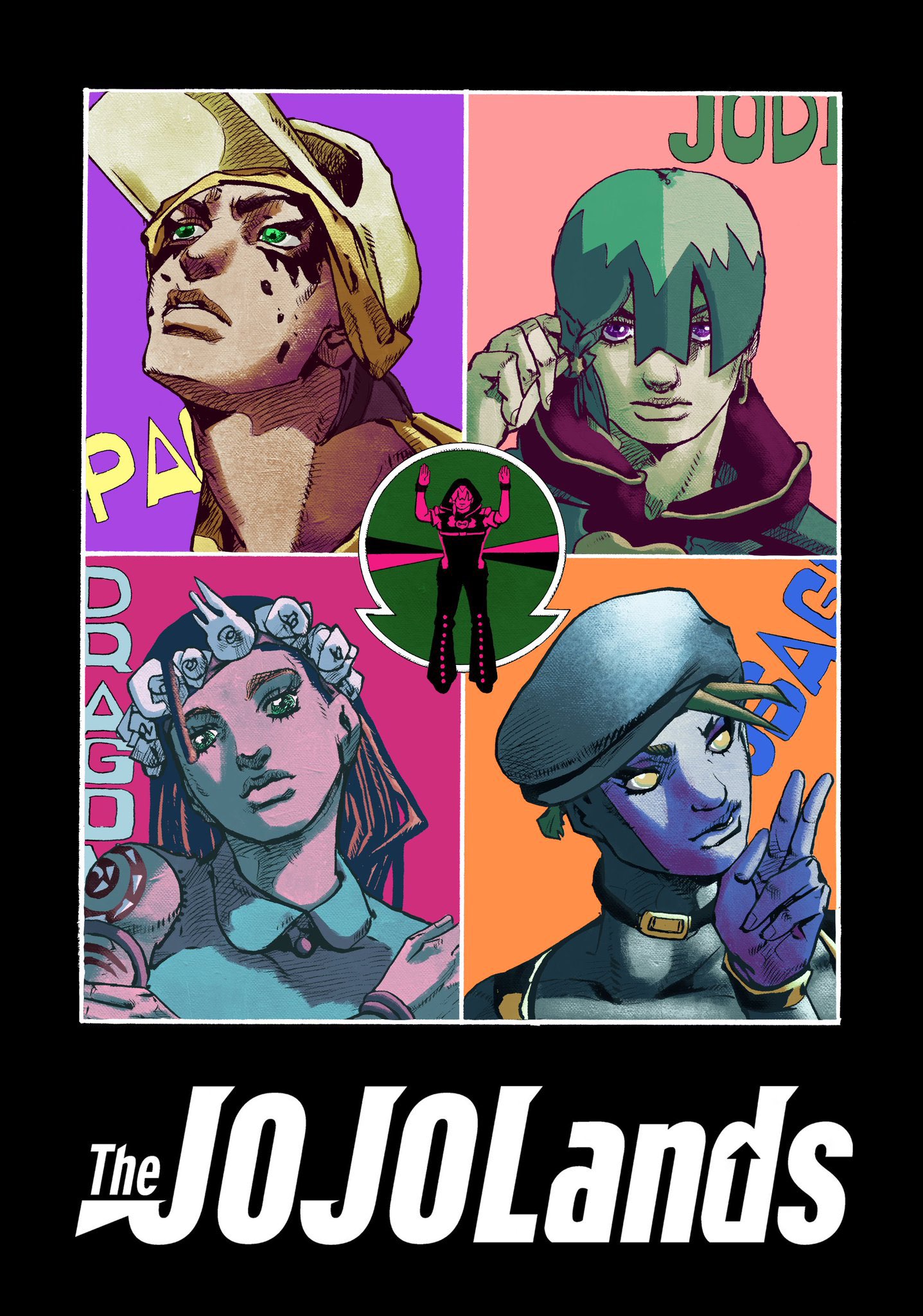 Jojo's Bizarre Adventure Part 9 - The Jojolands (Fan-Colored) - Chapter 3: Search For The Diamond In The Mansion