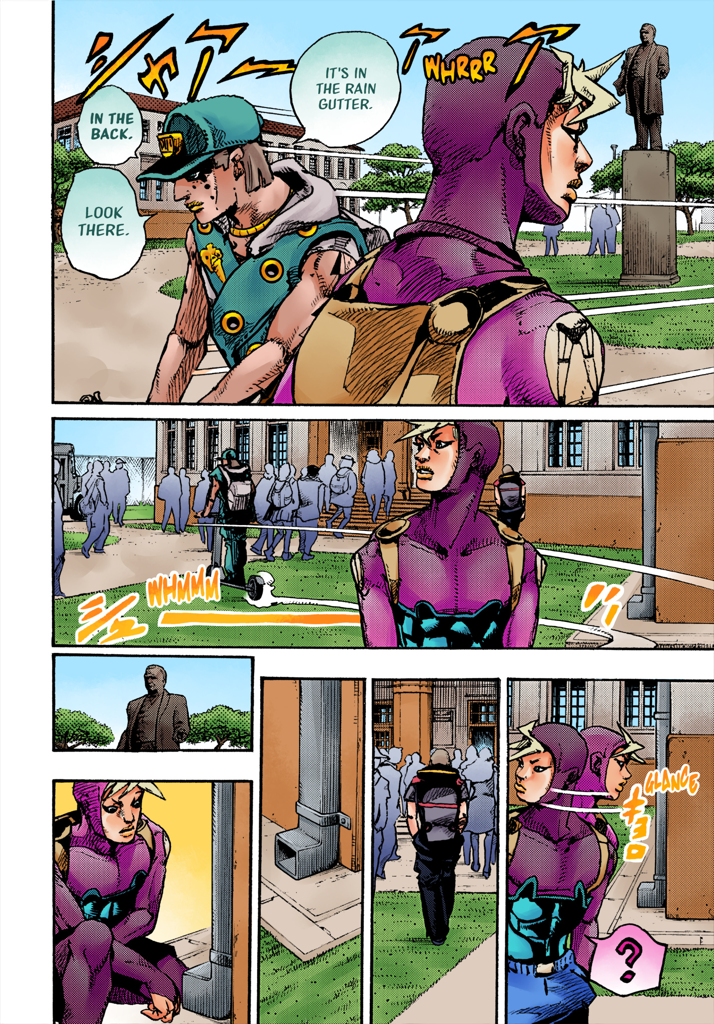 Jojo's Bizarre Adventure Part 9 - The Jojolands (Fan-Colored) - Chapter 1: Mechanism