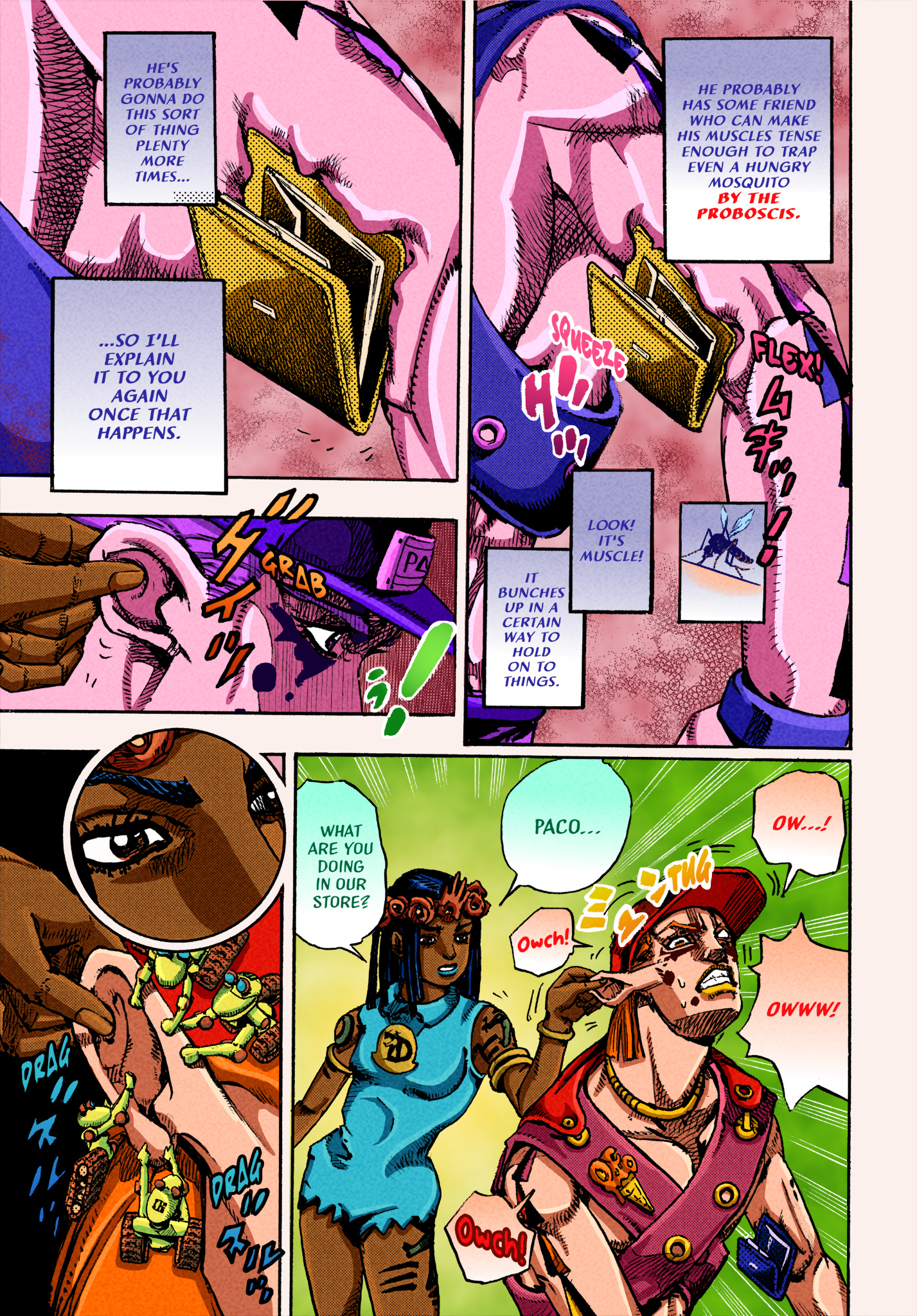 Jojo's Bizarre Adventure Part 9 - The Jojolands (Fan-Colored) - Chapter 1: Mechanism