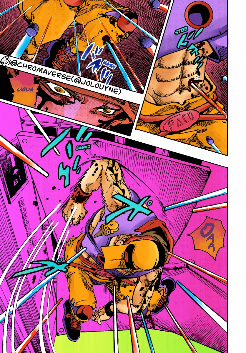 Jojo's Bizarre Adventure Part 9 - The Jojolands (Fan-Colored) - Chapter 18: That Girl's Bags Groove