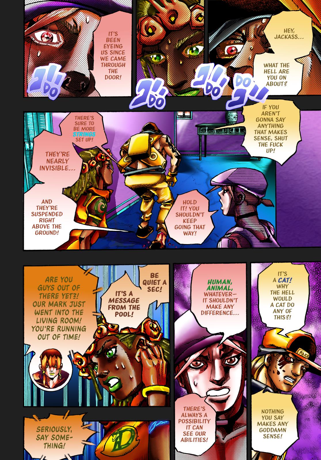 Jojo's Bizarre Adventure Part 9 - The Jojolands (Fan-Colored) - Chapter 4: Ch. 4 - Vs. Rohan Kishibe