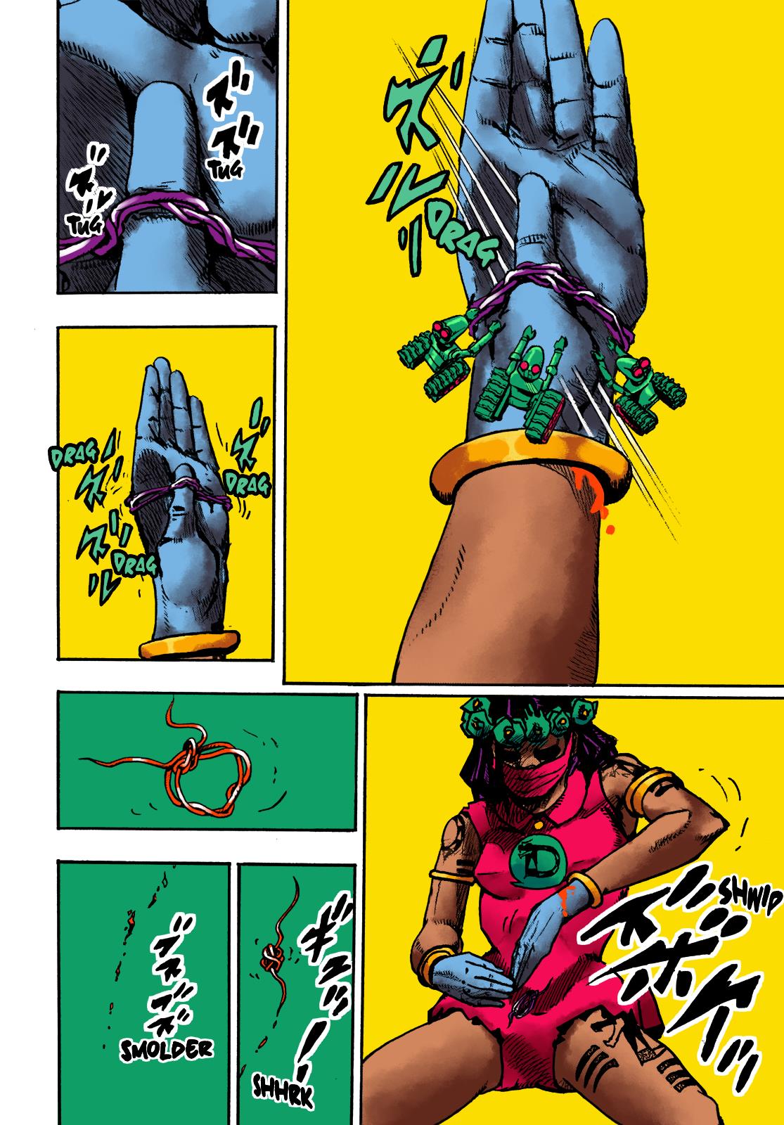 Jojo's Bizarre Adventure Part 9 - The Jojolands (Fan-Colored) - Chapter 4: Ch. 4 - Vs. Rohan Kishibe