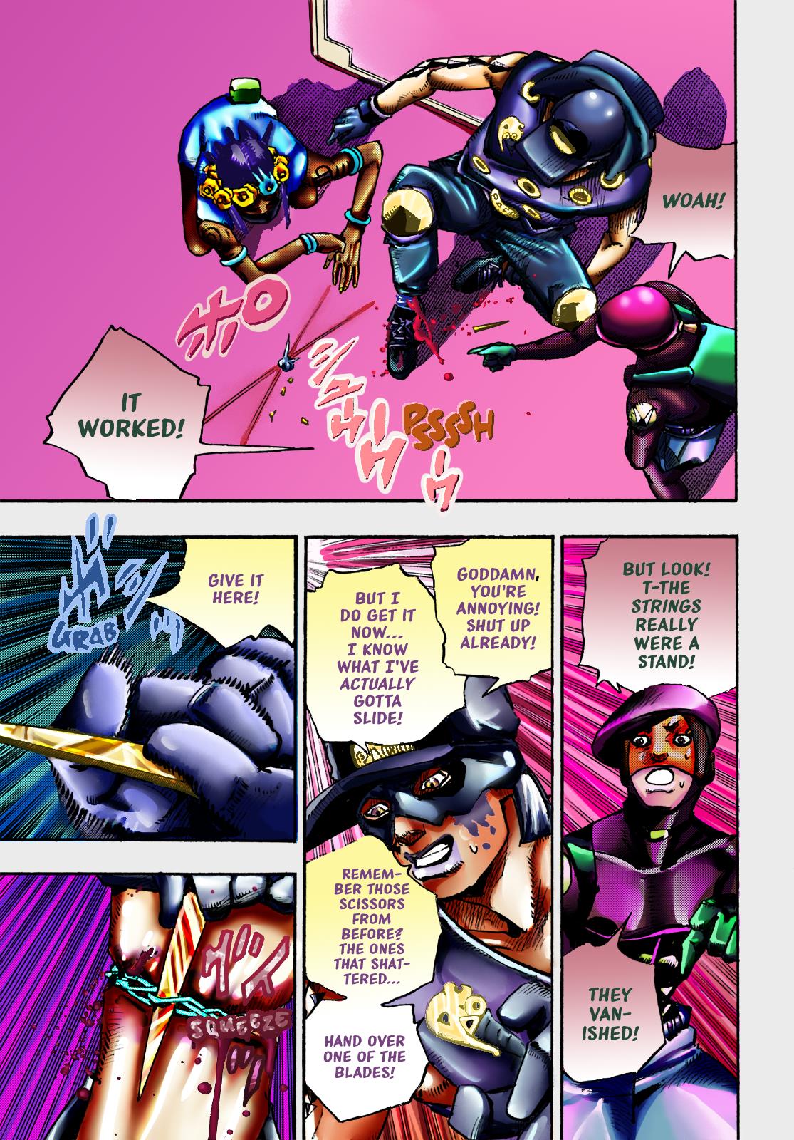 Jojo's Bizarre Adventure Part 9 - The Jojolands (Fan-Colored) - Chapter 4: Ch. 4 - Vs. Rohan Kishibe