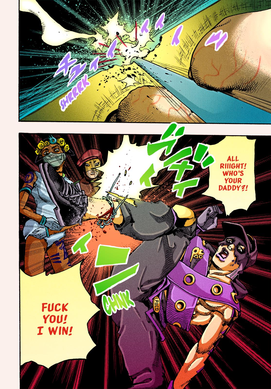 Jojo's Bizarre Adventure Part 9 - The Jojolands (Fan-Colored) - Chapter 4: Ch. 4 - Vs. Rohan Kishibe