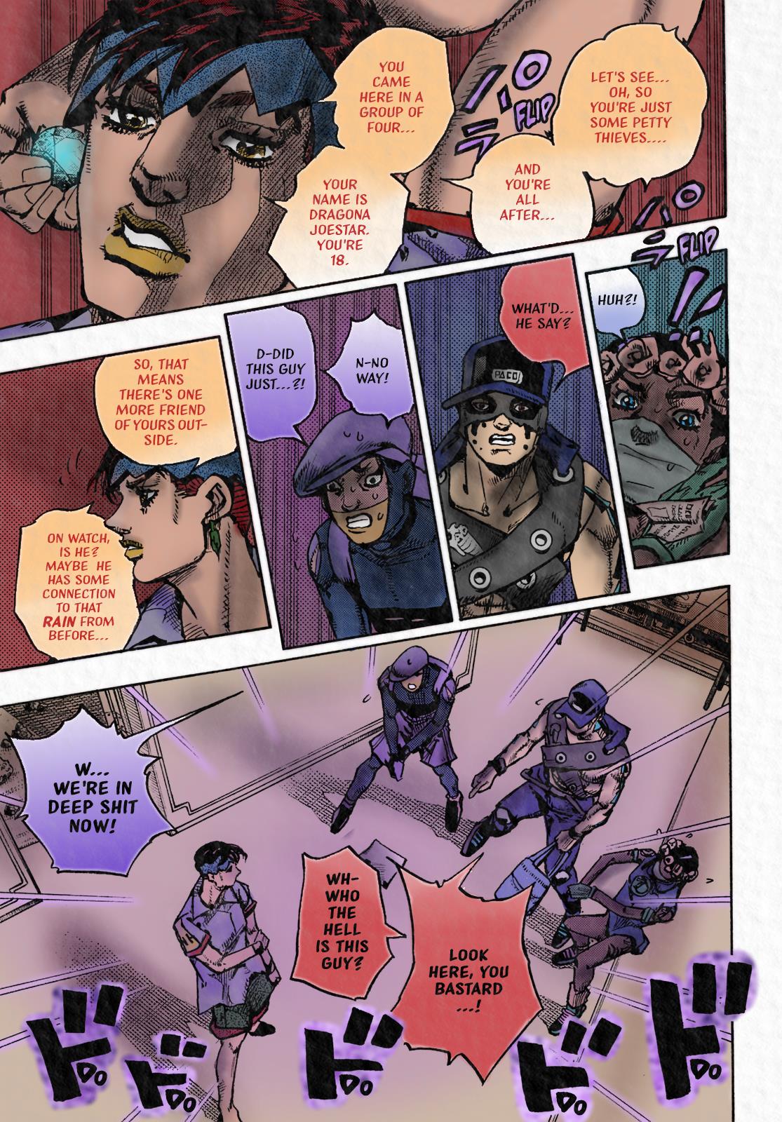 Jojo's Bizarre Adventure Part 9 - The Jojolands (Fan-Colored) - Chapter 4: Ch. 4 - Vs. Rohan Kishibe