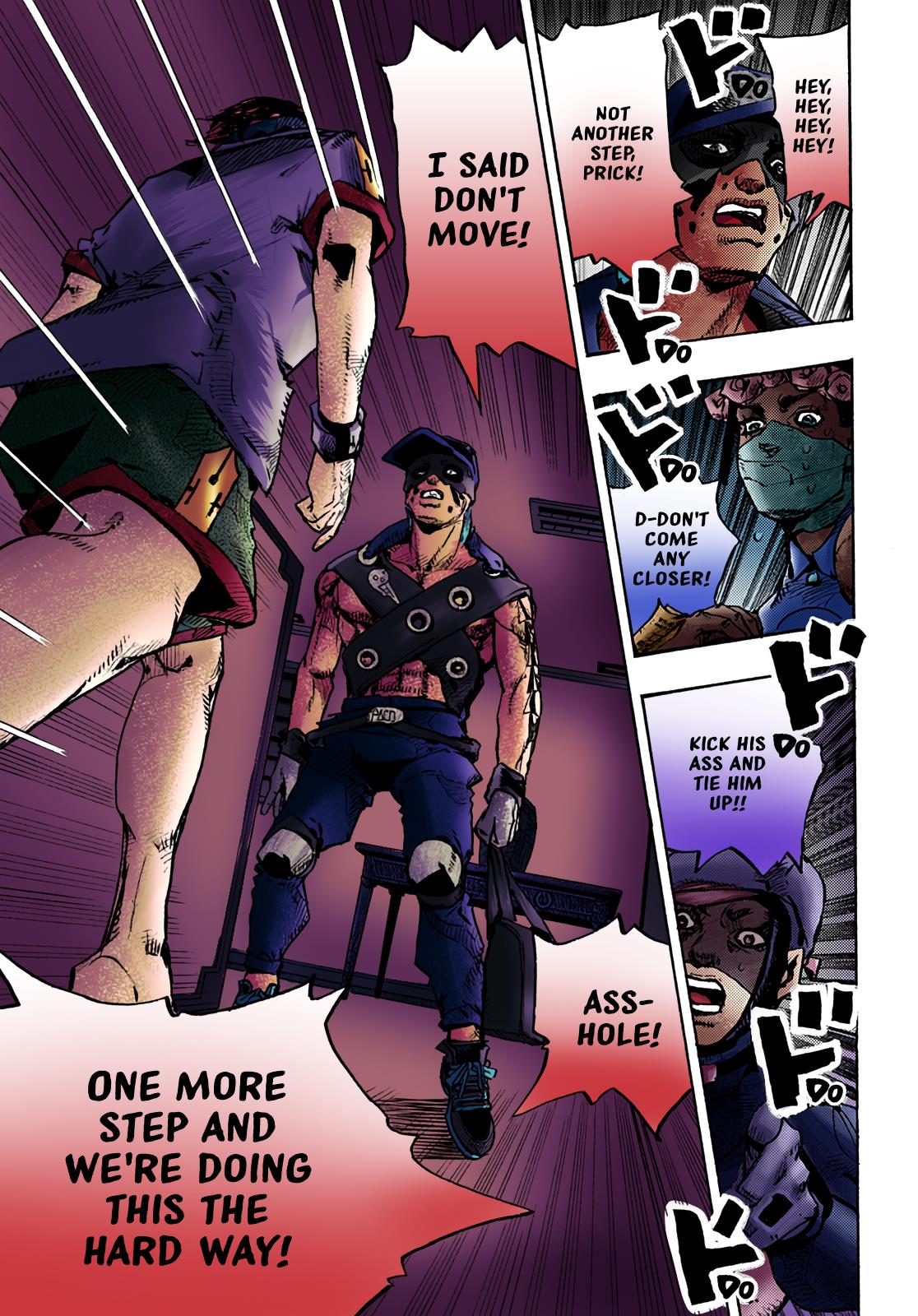 Jojo's Bizarre Adventure Part 9 - The Jojolands (Fan-Colored) - Chapter 4: Ch. 4 - Vs. Rohan Kishibe