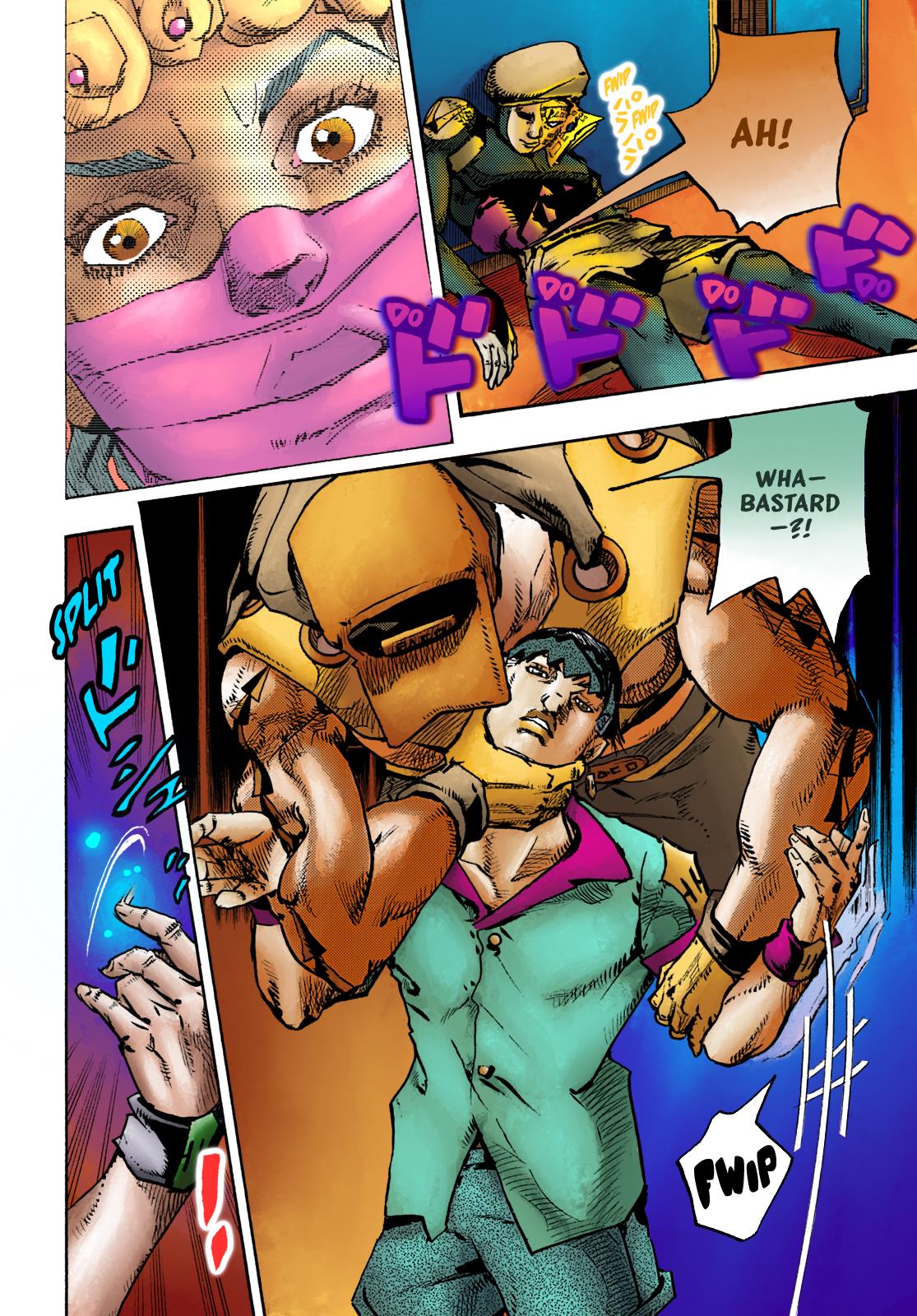 Jojo's Bizarre Adventure Part 9 - The Jojolands (Fan-Colored) - Chapter 4: Ch. 4 - Vs. Rohan Kishibe