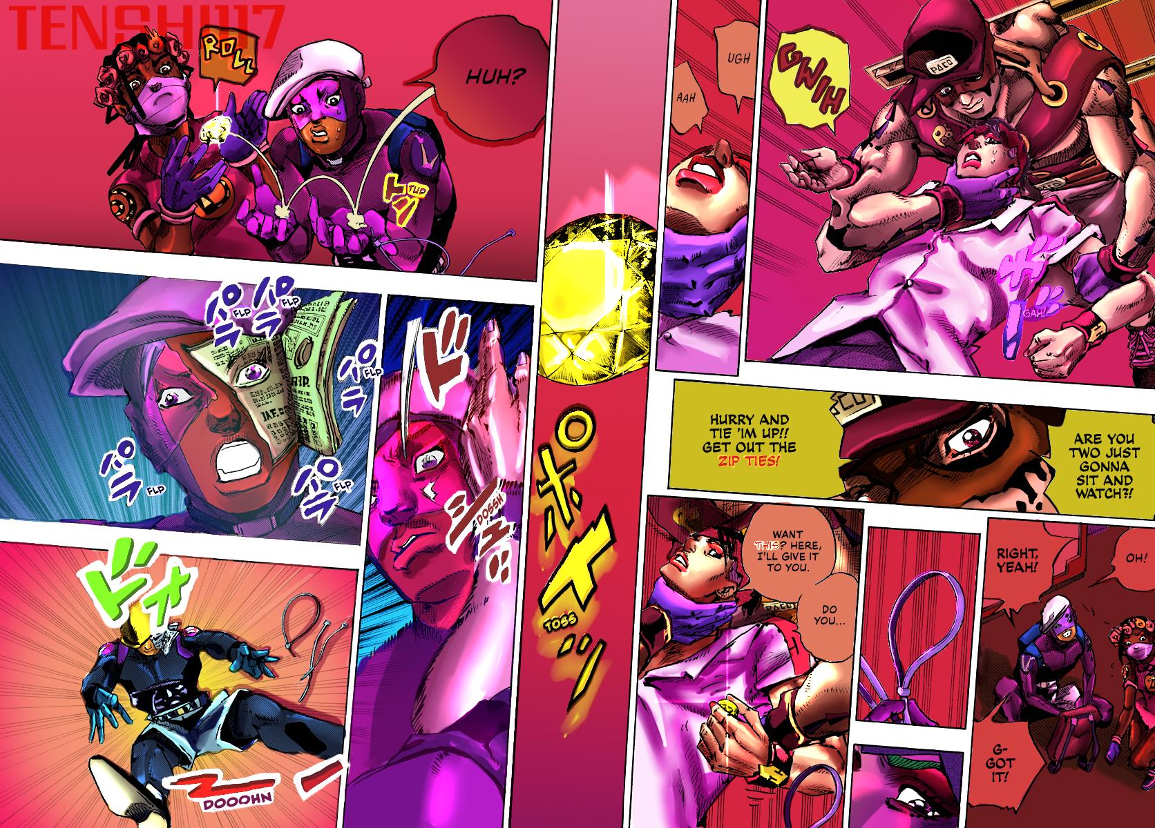 Jojo's Bizarre Adventure Part 9 - The Jojolands (Fan-Colored) - Chapter 4: Ch. 4 - Vs. Rohan Kishibe