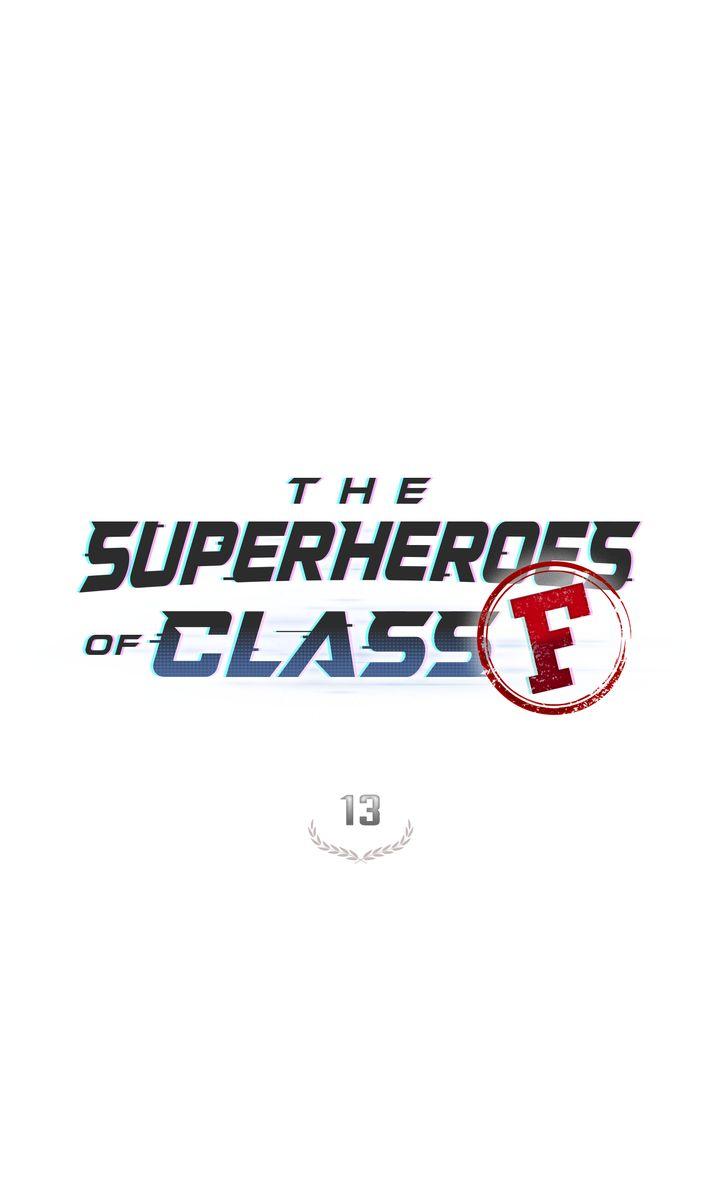 The Superheroes Of Class F - Chapter 13