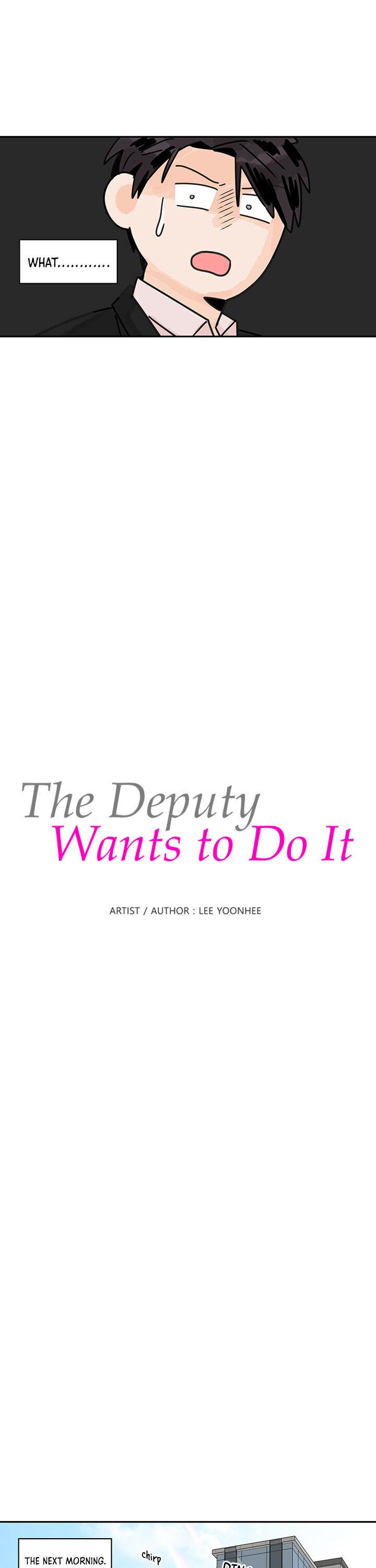 The Deputy Wants To Do It - Chapter 11