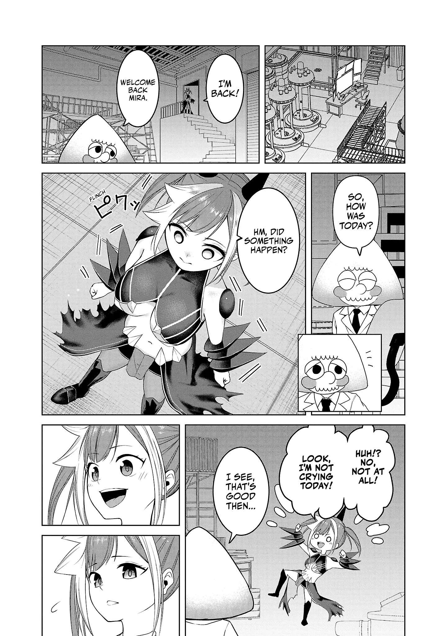 Kaijin Mira No Dai 2 Keitai Ga Kawaisugiru - Vol.1 Chapter 2: Aren't I Supposed To Be Cute?