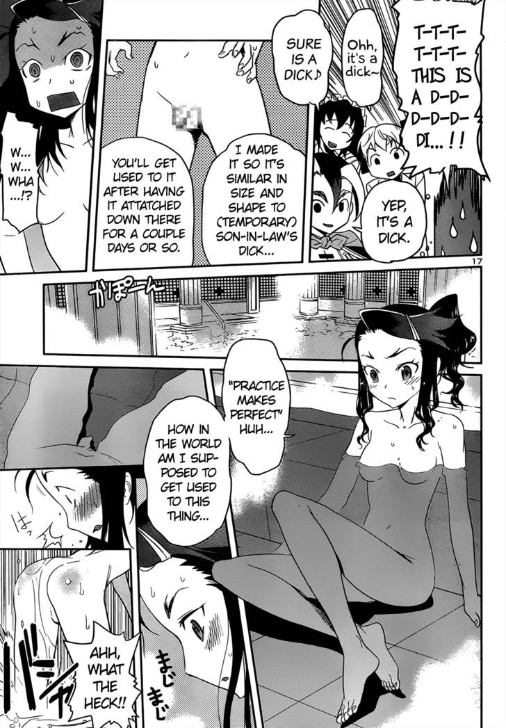 Domina No Do! - Vol.6 Chapter 35 : She Tried Her Own On, Balls And All