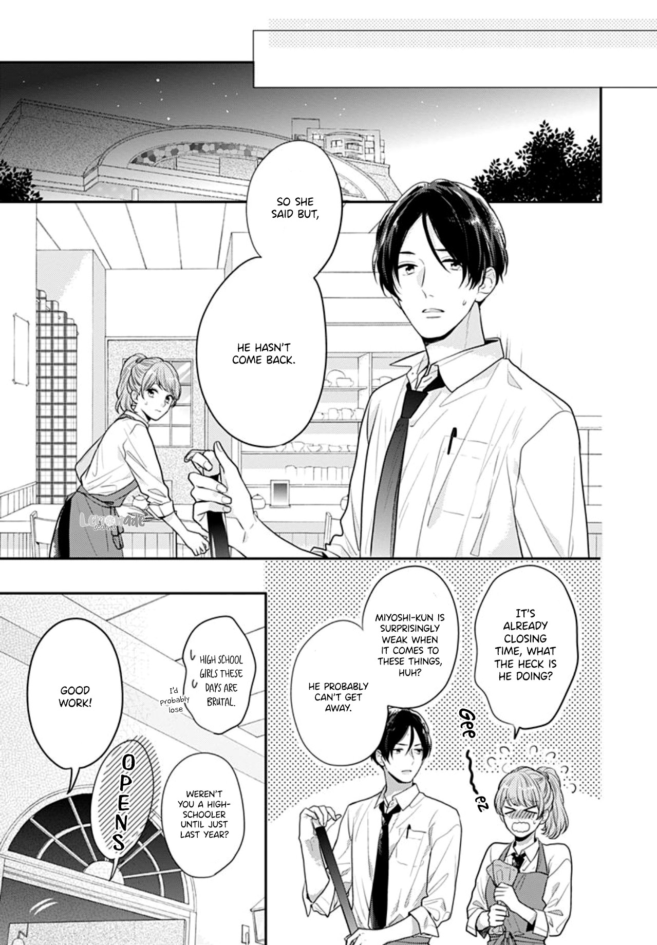 Soko No Koisuru Baitosho-Kun - Chapter 4 [End]