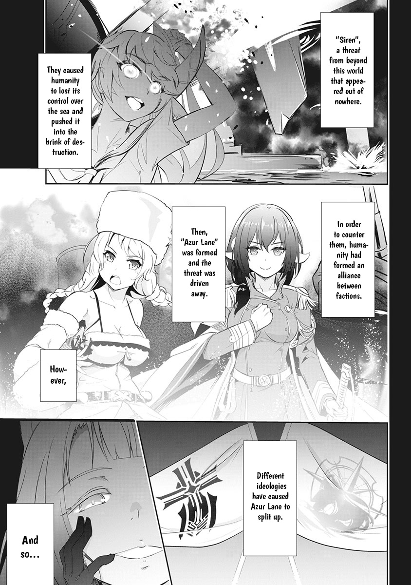 Azur Lane The Animation: Vacations - Vol.1 Chapter 1: A Storm, An Incomng Calamity