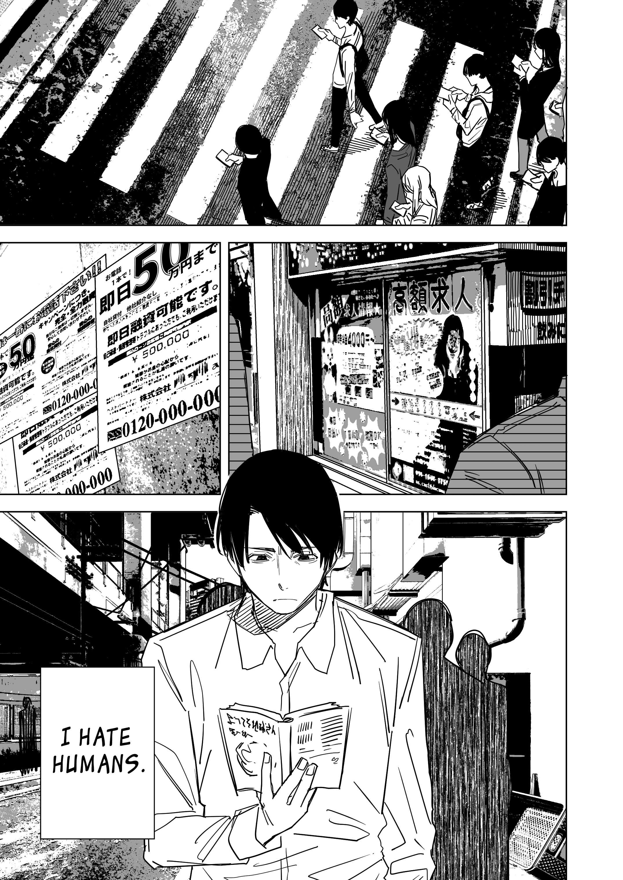 Ningen No 99% Wa Hon De Dekite Iru - Chapter 1