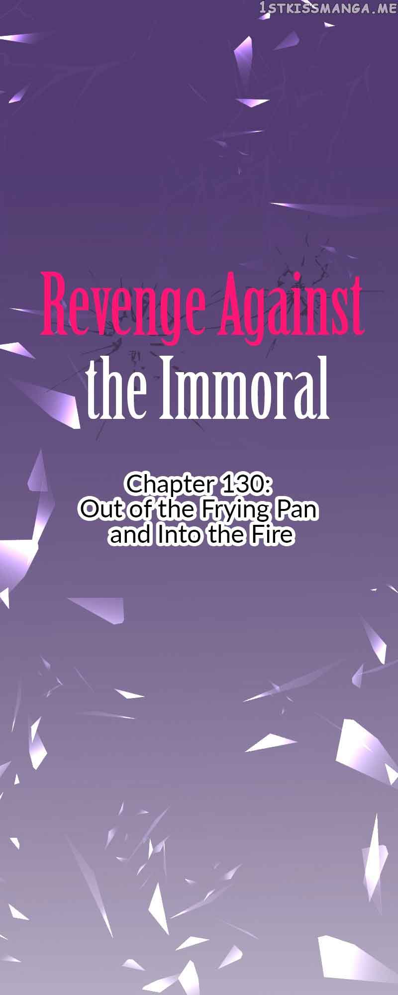 Revenge Against The Immoral - Chapter 130