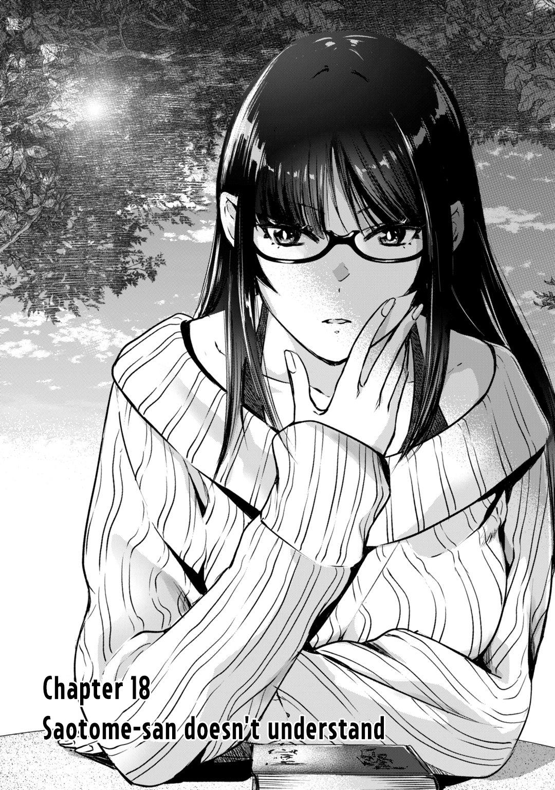 Tsuki 50-Man Moratte Mo Ikigai No Nai Tonari No Onee-San Ni 30-Man De Yatowarete "Okaeri" Tte Iu Oshigoto Ga Tanoshii - Vol.4 Chapter 18: Saotome-San Doesn't Understand.