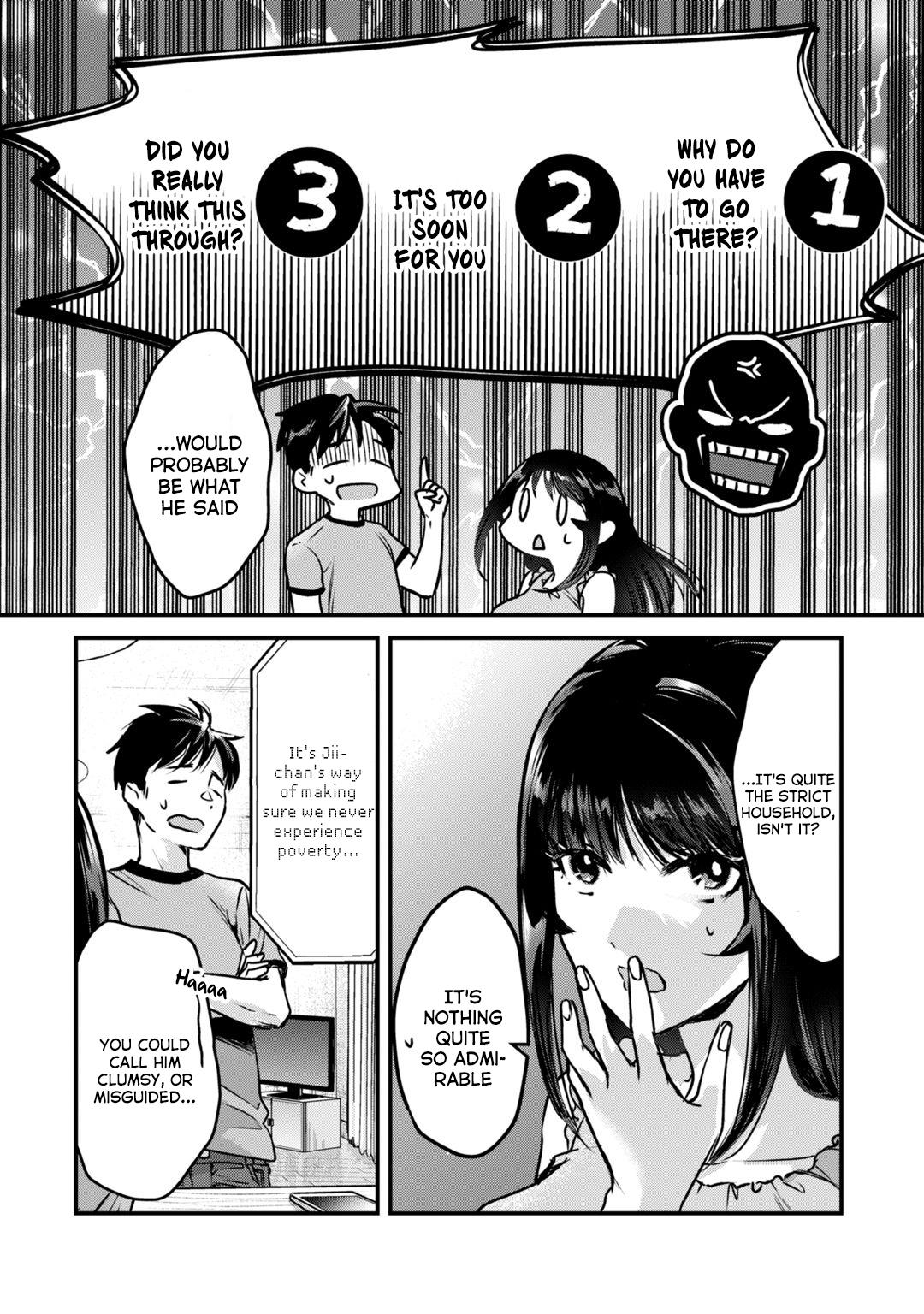 Tsuki 50-Man Moratte Mo Ikigai No Nai Tonari No Onee-San Ni 30-Man De Yatowarete "Okaeri" Tte Iu Oshigoto Ga Tanoshii - Vol.4 Chapter 18: Saotome-San Doesn't Understand.