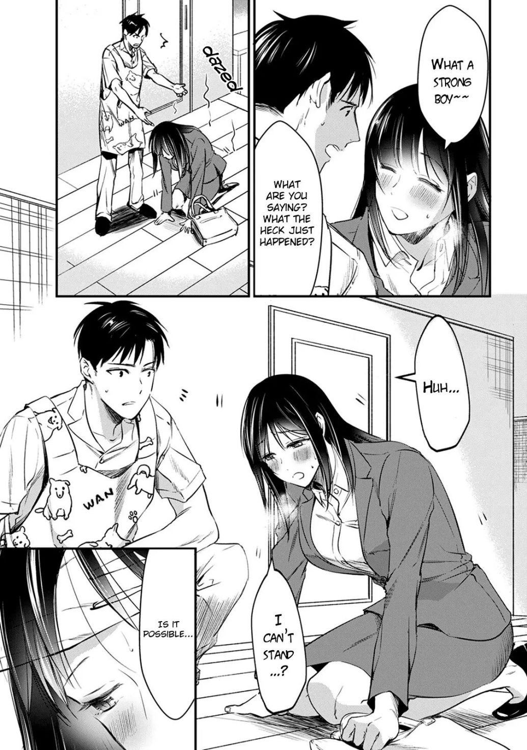 Tsuki 50-Man Moratte Mo Ikigai No Nai Tonari No Onee-San Ni 30-Man De Yatowarete "Okaeri" Tte Iu Oshigoto Ga Tanoshii - Chapter 4