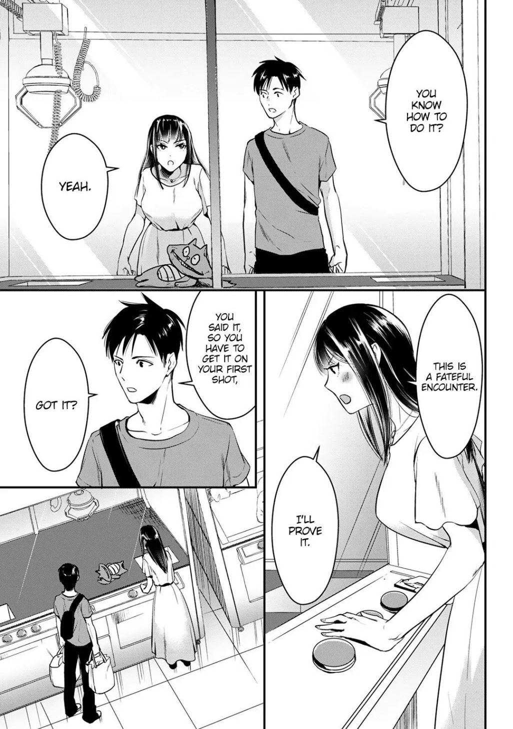 Tsuki 50-Man Moratte Mo Ikigai No Nai Tonari No Onee-San Ni 30-Man De Yatowarete "Okaeri" Tte Iu Oshigoto Ga Tanoshii - Chapter 3