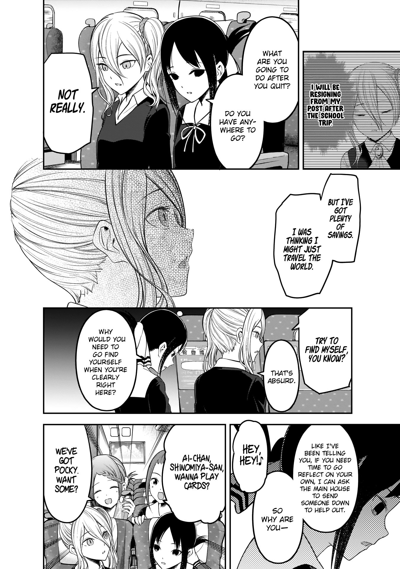 Kaguya-Sama Wa Kokurasetai - Tensai-Tachi No Renai Zunousen - Chapter 180: Miyuki Shirogane Wants To Go Around