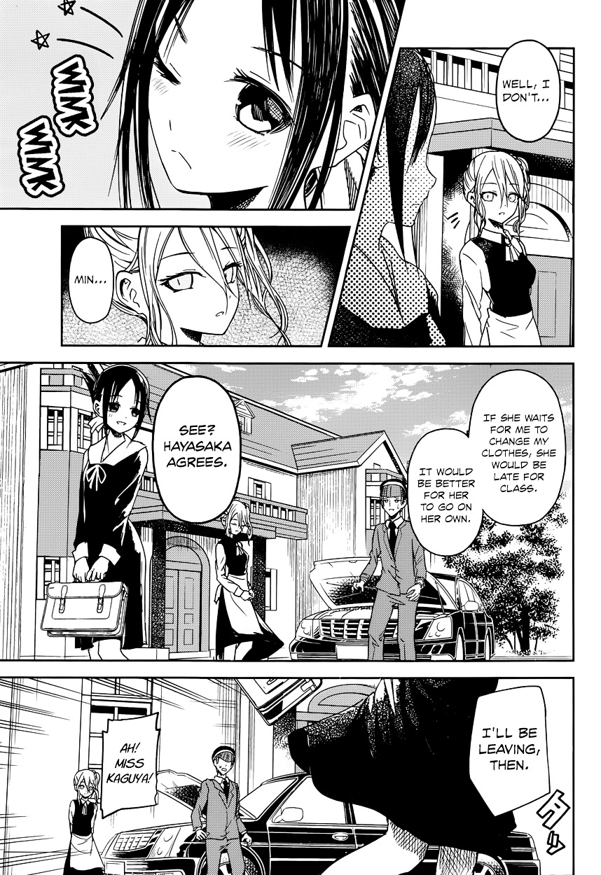 Kaguya-Sama Wa Kokurasetai - Tensai-Tachi No Renai Zunousen - Chapter 9: Kaguya Wants To Walk