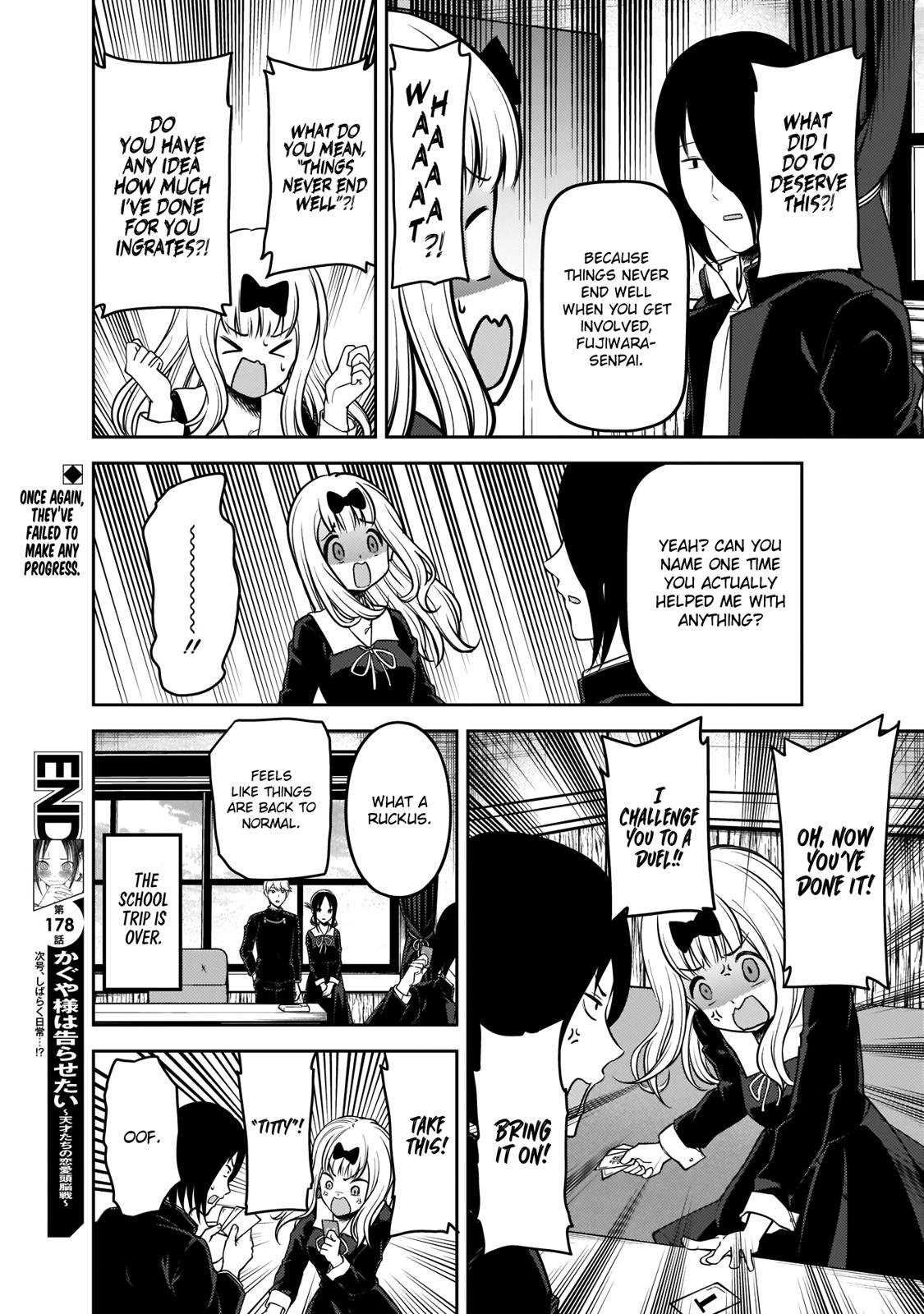 Kaguya-Sama Wa Kokurasetai - Tensai-Tachi No Renai Zunousen - Chapter 188