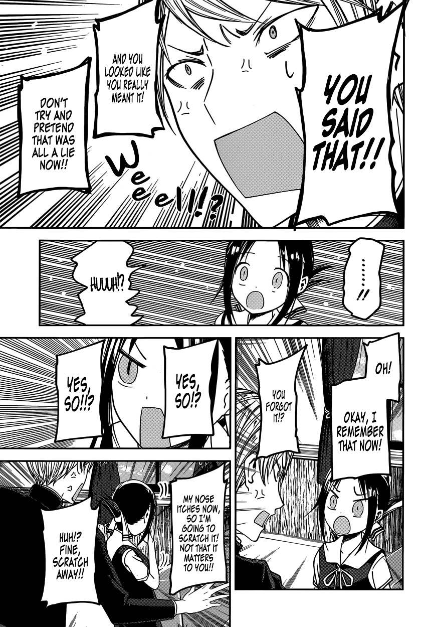 Kaguya-Sama Wa Kokurasetai - Tensai-Tachi No Renai Zunousen - Chapter 37: Kaguya Won T Relent