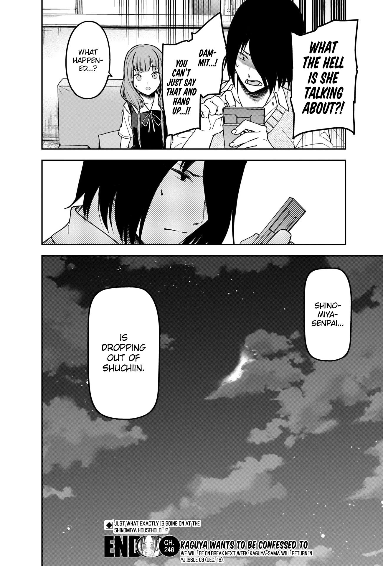 Kaguya-Sama Wa Kokurasetai - Tensai-Tachi No Renai Zunousen - Chapter 246